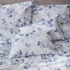 Bettwäscheset Sondra aus Baumwolle, Satin, GOTSFarbe: indigo