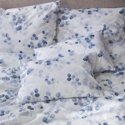 Bettwäscheset Sondra aus Baumwolle, Satin, GOTSFarbe: indigo