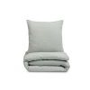 Bettwäscheset Vivien mini aus Baumwolle, Musselin, GOTSFarbe: jade