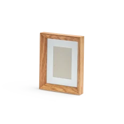 Bilderrahmen Vista schräges Profil(Eiche, B19xT3,5xH23cm, klein)