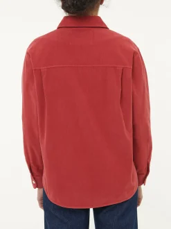 Bluse aus Bio-Baumwolle(cranberry, 40)