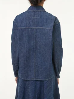 Bluse aus Bio-Baumwolle(dark denim, 40)