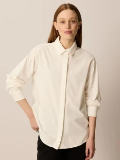 Bluse aus Bio-Baumwolle(offwhite, 38)