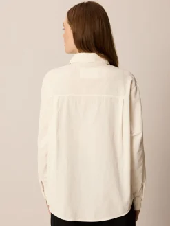 Bluse aus Bio-Baumwolle(offwhite, 38)