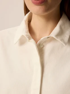 Bluse aus Bio-Baumwolle(offwhite, 38)