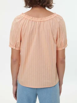 Bluse aus Bio-Baumwolle(peach, XS)