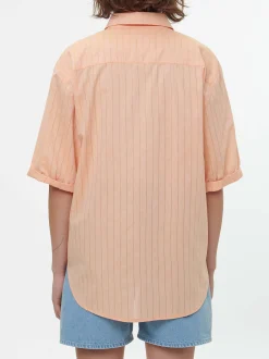 Bluse aus Bio-Baumwolle(peach, XS)