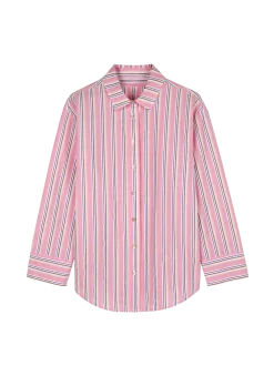 Bluse aus Bio-Baumwolle(rose/multistreif , 40)