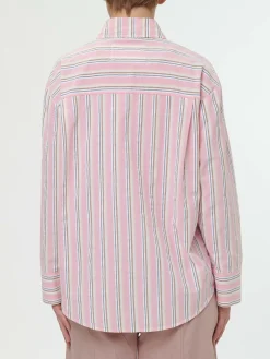 Bluse aus Bio-Baumwolle(rose/multistreif , 40)