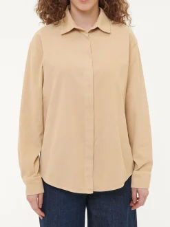 Bluse aus Bio-Baumwolle(weizen, 42)