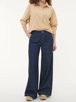 Bluse aus Bio-Baumwolle(weizen, 42)