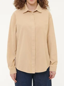 Bluse aus Bio-Baumwolle(weizen, 38)