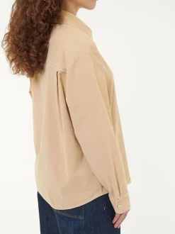 Bluse aus Bio-Baumwolle(weizen, 38)