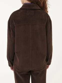Blusenjacke Cord aus Bio-Baumwolle(kakao, 36)