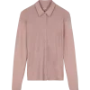 Blusenshirt Langarm aus Bio Baumwolle(rosenholz, 36)