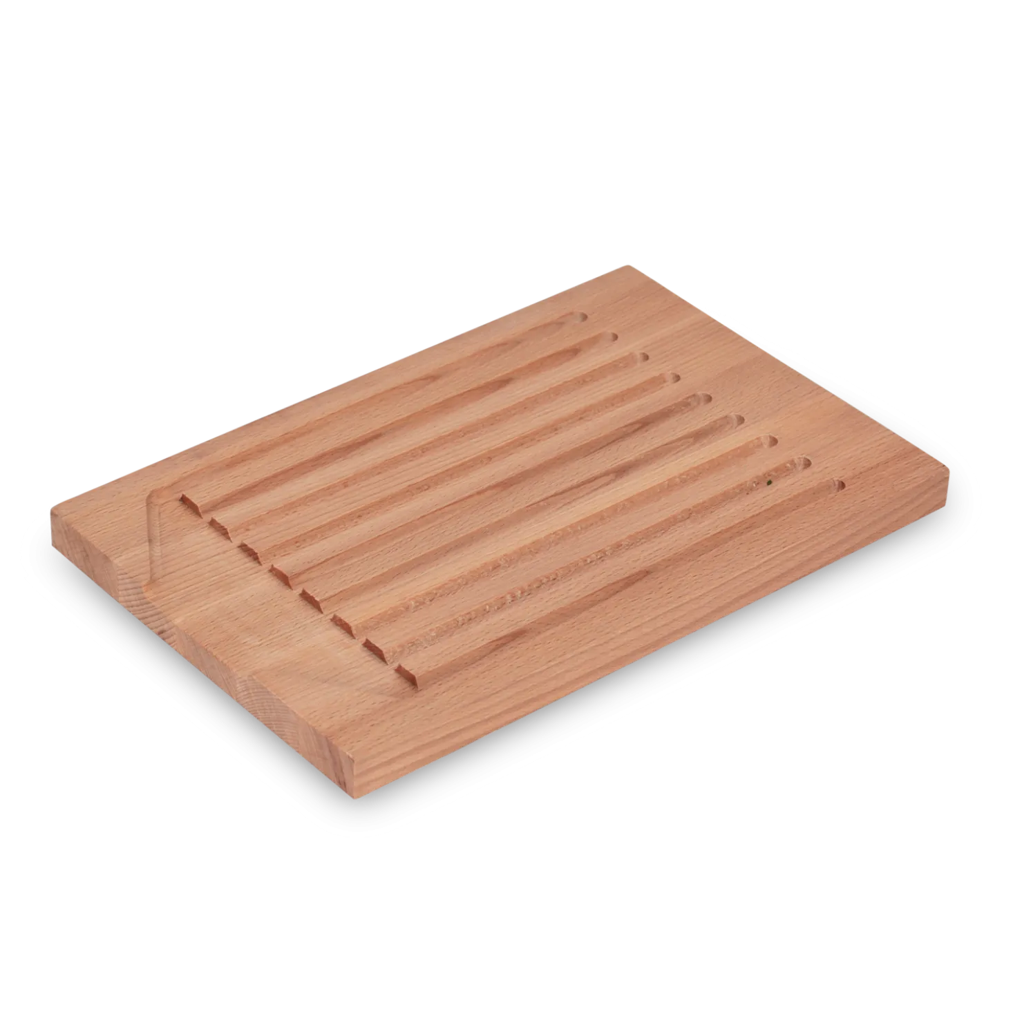 Brotschneidebrett aus Buchenholz geölt39 x 26 x 2,5 cm
