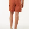 Cargoshorts aus Bio Baumwolle(bernstein braun, 34)