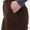 Cordhose aus Bio-Baumwolle(kakao, 40)