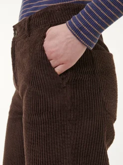 Cordhose aus Bio-Baumwolle(kakao, 40)