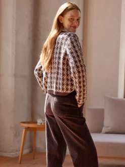 Cordhose aus Bio-Baumwolle(kakao, 40)