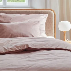 Deckenüberzug Carla100 % Baumwolle, Satin, GOTS (seerose, 140 x 200 cm)