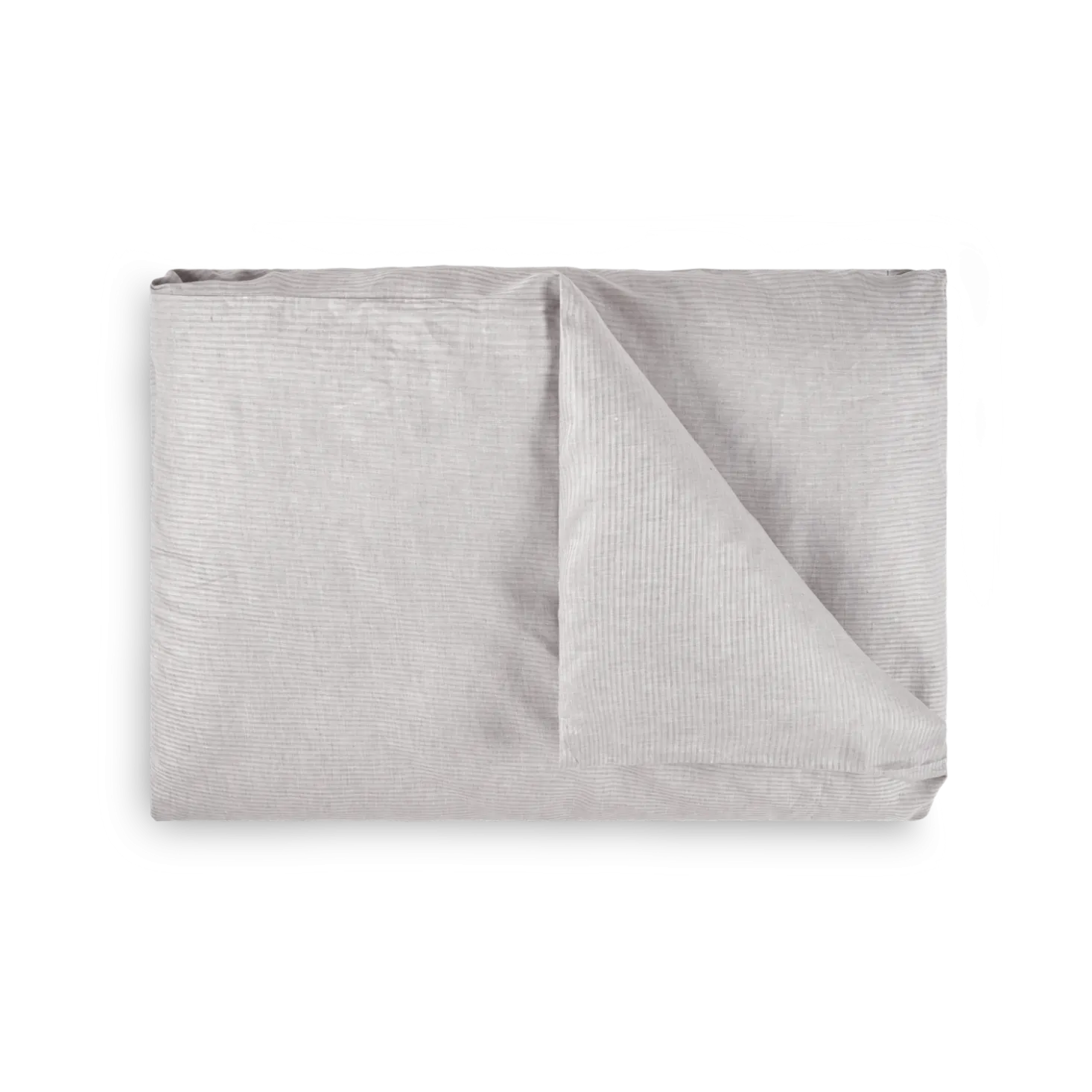 Deckenüberzug Charlotte100 % Leinen, GOTS (silbergrau, 140 x 200 cm)