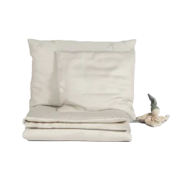 Deckenüberzug Florishimmelblau, 100 % Baumwolle, GOTS (silberpappel, 100 x 140 cm)