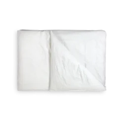 Deckenüberzug Orlando60 % Leinen/40 % Baumwolle, Seersucker, GOTS (weiß, 140 x 200 cm)