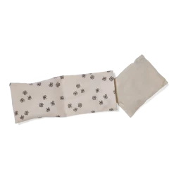 Dinkel-WärmekissenKlee, 12 x 30 cm, Überzug: 100 % Baumwolle, Füllung: 100 % Dinkelkorn, GOTS