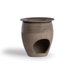 Duftlampe aus BasaltH 13 cm, ø 12 cm