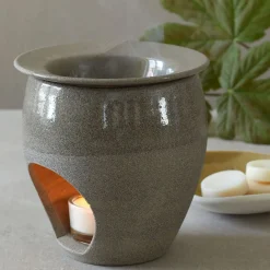 Duftlampe aus BasaltH 13 cm, ø 12 cm