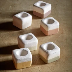 Duftwürfel aus Keramik3 Stk. je 3 x 3 x 2,7 cm