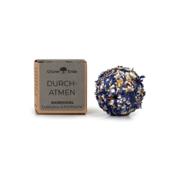 DurchatmenBadekugel Eukalyptus & Kornblume, 50 g
