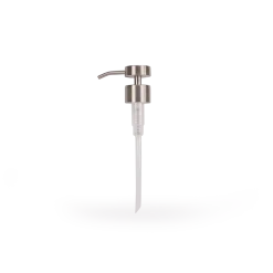 Edelstahl Pumpspenderfür Shampoo und Duschgel