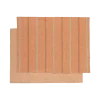 2er-Set Geschirrtücher Jeniferpfirsich, 45 x 70 cm, 50 % Baumwolle/50 % Leinen, GOTS