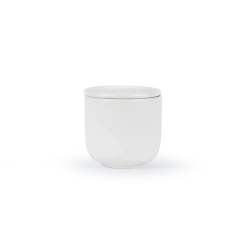 4er Set Keramik Geschirroffwhite, 10 cm