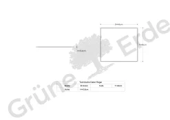 Esempio Sitzauflage aus Filzinkl. Gitterstoppmatte (Filz Haselnuss)