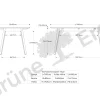 Esstisch Mirato(Buche, L160 x B95 cm)