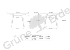 Esstisch Mirato(Eiche, D 125 cm)
