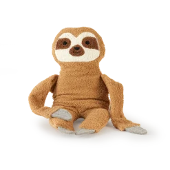 Faultier Fernandoca. 50 cm, Bezug: 100 % Baumwolle, Füllung: 100 % Schurwolle (Schaf), GOTS