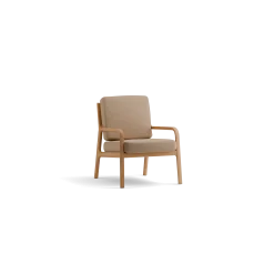 Fauteuil Kador(Wollstoff Elverum haselnuss, Buche)