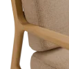 Fauteuil Kador(Wollstoff Elverum haselnuss, Eiche)