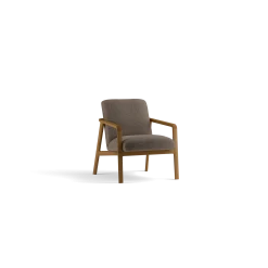 Fauteuil Ketil(Wollstoff Tano natur, Eiche)