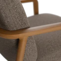 Fauteuil Ketil(Wollstoff Tano natur, Buche)