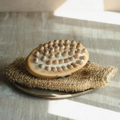 Flachs-Massagehandschuhca. 23 x 12 cm
