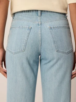 Flared Jeans aus Bio Baumwolle(light blue denim, 38)