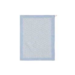 Geschirrtuch Bluma50 x 65 cm, 70 % Baumwolle/30 % Hanf, GOTS (azur)