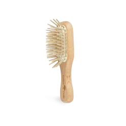 Haarbürste kleinca. 11,5 cm, Buchenholz, Naturkautschuk