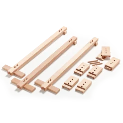 Höhenverstellungsset 3 Stk.(Set), Buche (80cm)