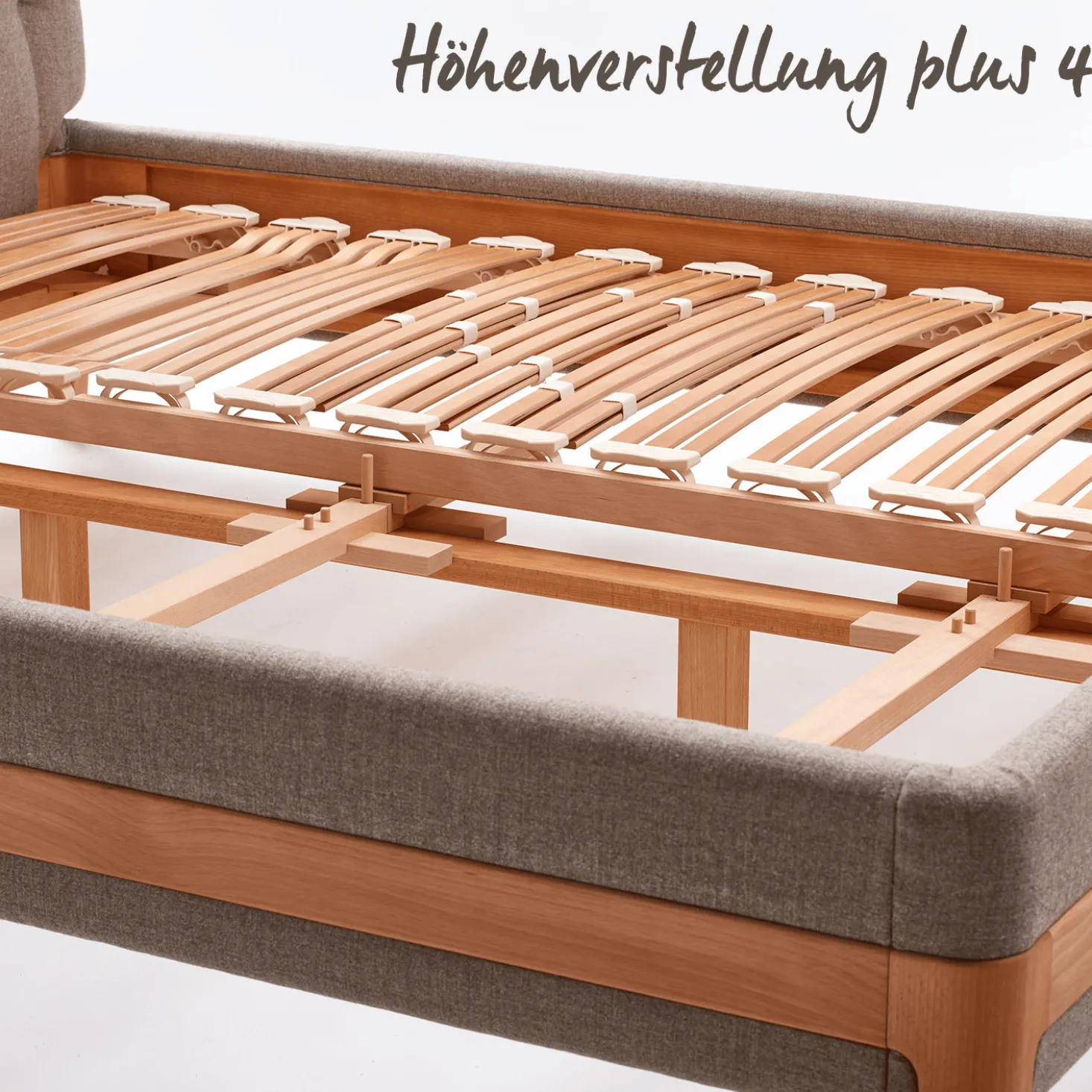 Höhenverstellungsset 3 Stk.(Set), Buche (80cm)